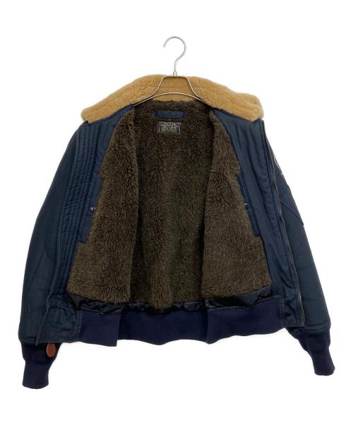 WEIRDO（ウィアード）WEIRDO (ウィアード) B-15A TYPE FLIGHT JACKET ネイビー サイズ:Sの古着・服飾アイテム