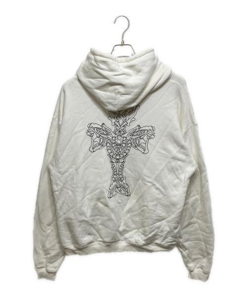 Y's for men（ワイズフォーメン）Y's for men (ワイズフォーメン) MASSES (マシス) BRUSHED FRENCH TERRY HOODIE ホワイト サイズ:3の古着・服飾アイテム