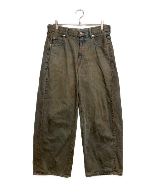 PUBLIC TOKYO（パブリックトウキョウ）PUBLIC TOKYO (パブリックトウキョウ) PUBLICDENIM BLEACH RELAXWIDE ブルー サイズ:1の古着・服飾アイテム