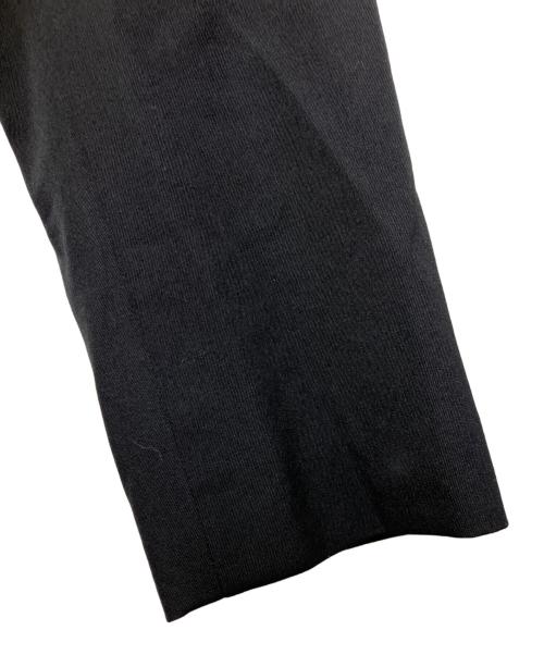GROUND Y（グラウンドワイ）GROUND Y (グラウンドワイ) WOOL GABARDINE ASYMMETRICAL JACKET ブラック サイズ:3の古着・服飾アイテム