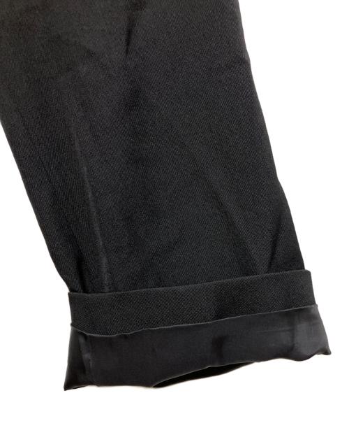 GROUND Y（グラウンドワイ）GROUND Y (グラウンドワイ) WOOL GABARDINE ASYMMETRICAL JACKET ブラック サイズ:3の古着・服飾アイテム