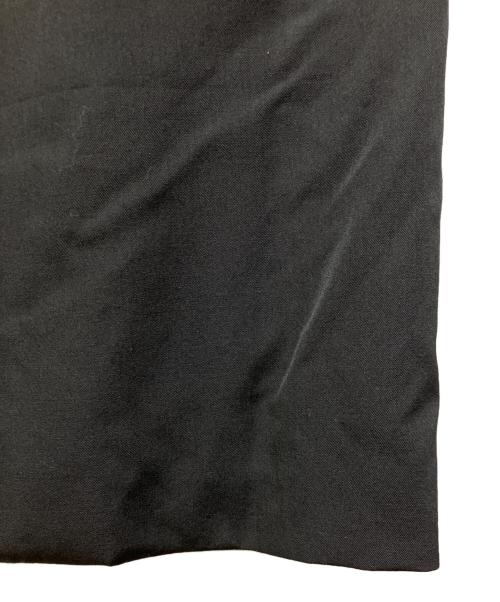 GROUND Y（グラウンドワイ）GROUND Y (グラウンドワイ) WOOL GABARDINE ASYMMETRICAL JACKET ブラック サイズ:3の古着・服飾アイテム