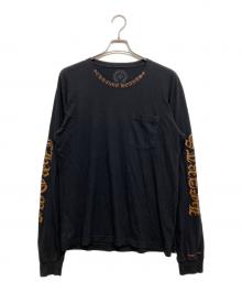 CHROME HEARTS（クロムハーツ）の古着「ロゴプリントロングスリーブカットソー」｜ブラック