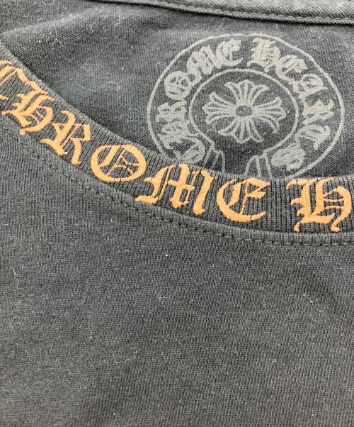 CHROME HEARTS（クロムハーツ）CHROME HEARTS (クロムハーツ) ロゴプリントロングスリーブカットソー ブラック サイズ:LARGEの古着・服飾アイテム