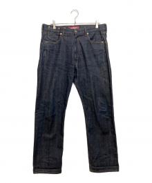COMME des GARCONS JUNYA WATANABE MAN×LEVI'S（コム デ ギャルソン ジュンヤ ワタナベ マン×リーバイス）の古着「綿セルヴィッチ ビッグポケットデニムパンツ」｜インディゴ
