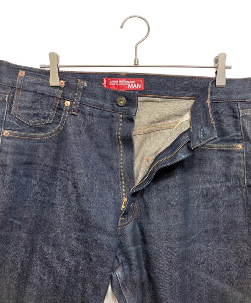 COMME des GARCONS JUNYA WATANABE MAN（コム デ ギャルソン ジュンヤ ワタナベ マン）COMME des GARCONS JUNYA WATANABE MAN (コム デ ギャルソン ジュンヤ ワタナベ マン) LEVI'S (リーバイス) 綿セルヴィッチ ビッグポケットデニムパンツ インディゴ サイズ:Lの古着・服飾アイテム