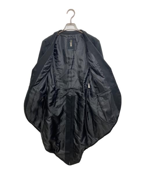 BLACK PEACE NOW（ブラックピースナウ）BLACK PEACE NOW (ブラックピースナウ) 燕尾コート ブラック サイズ:Mの古着・服飾アイテム