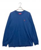 SUPREMEシュプリーム）の古着「Small Box L/S Tee」｜ネイビー