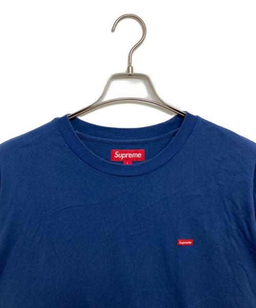 SUPREME（シュプリーム）SUPREME (シュプリーム) Small Box L/S Tee ネイビー サイズ:Lの古着・服飾アイテム