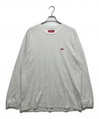 SUPREMEシュプリーム）の古着「Small Box L/S Tee」｜ホワイト