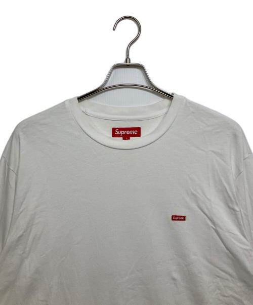 SUPREME（シュプリーム）Supreme (シュプリーム) Small Box L/S Tee ホワイト サイズ:Lの古着・服飾アイテム