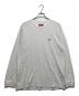 Supreme（シュプリーム）の古着「Small Box L/S Tee」｜ホワイト