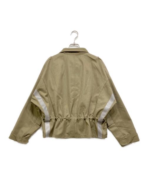 STUNNING LURE（スタニングルアー）STUNNING LURE (スタニングルアー) ショートミリタリージャケット オリーブの古着・服飾アイテム