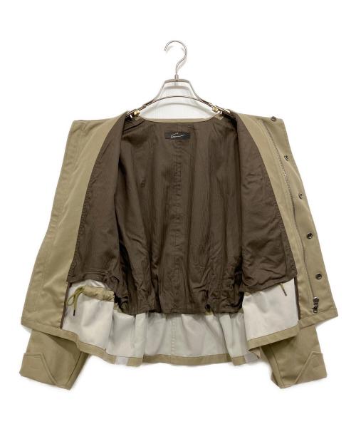 STUNNING LURE（スタニングルアー）STUNNING LURE (スタニングルアー) ショートミリタリージャケット オリーブの古着・服飾アイテム