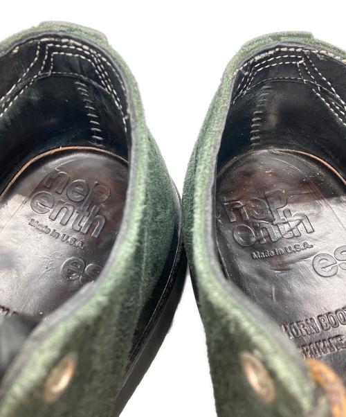 HATHORN BOOT MFG（ハソーン）HATHORN BOOT MFG (ハソーン) NEPENTHES (ネペンテス) 別注OXFORD BOOTS ブラック サイズ:9 1/2Eの古着・服飾アイテム
