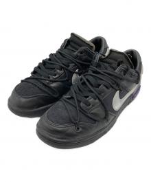 NIKE×OFFWHITE（ナイキ×オフホワイト）の古着「Dunk Low 1 of 50 "Lot.50"」｜ブラック