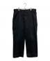DESCENDANT（ディセンダント）の古着「6535 WORK TROUSERS」｜ブラック