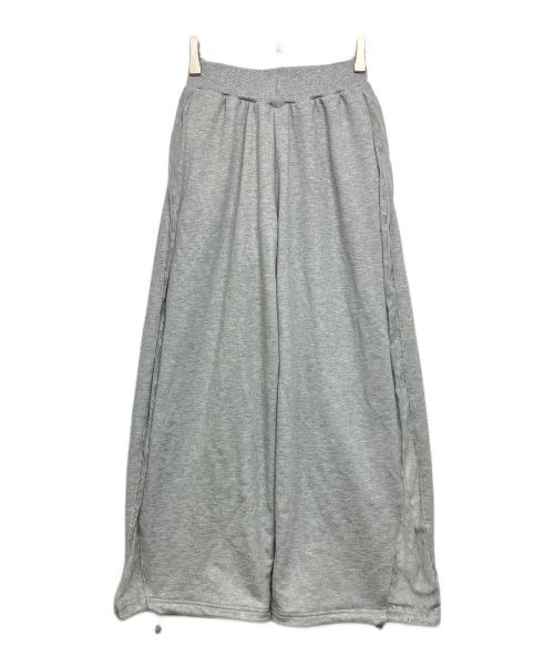 darich（ダーリッチ）Darich (ダーリッチ) カラーラメスウェットバレルパンツ グレー サイズ:Sの古着・服飾アイテム