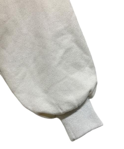 darich（ダーリッチ）darich (ダーリッチ) カラーラメスウェットミニワンピース ホワイト サイズ:Free－L 未使用品の古着・服飾アイテム