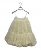 POPPYポピー）の古着「Tulle balloon tunic」｜アイボリー