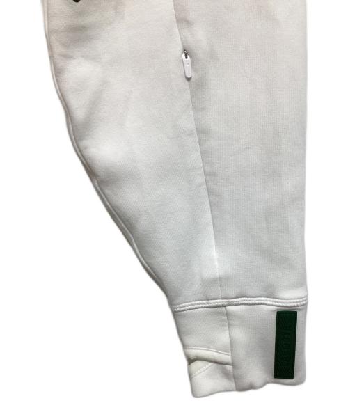 LACOSTE（ラコステ）LACOSTE (ラコステ) ワイド＆クロップドフードスウェット ホワイト サイズ:38の古着・服飾アイテム