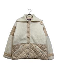 SAPEur（サプール）の古着「Quilt Sheep Jacket」｜アイボリー