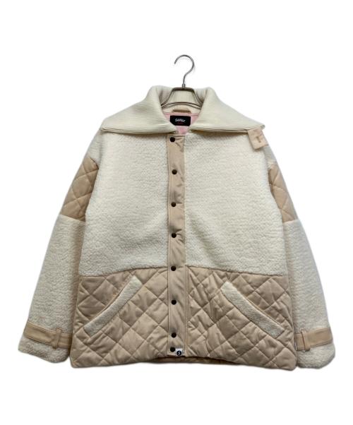 SAPEur（サプール）SAPEur (サプール) Quilt Sheep Jacket アイボリー サイズ:M 未使用品の古着・服飾アイテム