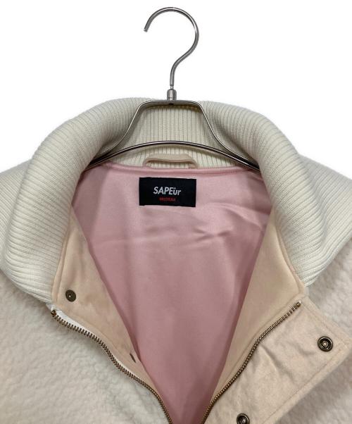 SAPEur（サプール）SAPEur (サプール) Quilt Sheep Jacket アイボリー サイズ:M 未使用品の古着・服飾アイテム