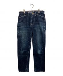 Tender（テンダー）の古着「130 RINSE TAPERED JEANS」｜インディゴ