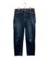 Tender（テンダー）の古着「130 RINSE TAPERED JEANS」｜インディゴ