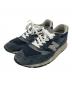 NEW BALANCE（ニューバランス）の古着「ローカットスニーカー」｜ネイビー