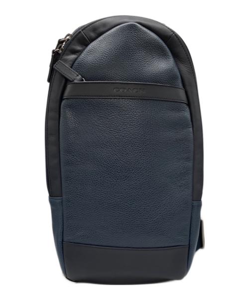 COACH（コーチ）COACH (コーチ) カムデン レザー スリングパック ネイビーの古着・服飾アイテム