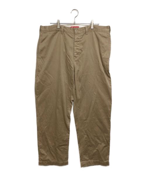 SUPREME（シュプリーム）Supreme (シュプリーム) Pin Up Chino Pant ベージュ(Khaki) サイズ:36の古着・服飾アイテム