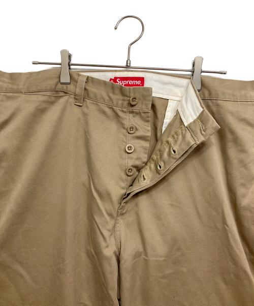 SUPREME（シュプリーム）Supreme (シュプリーム) Pin Up Chino Pant ベージュ(Khaki) サイズ:36の古着・服飾アイテム