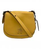 COACH×DISNEYコーチ×ディズニー）の古着「フラップショルダーバッグ」｜イエロー