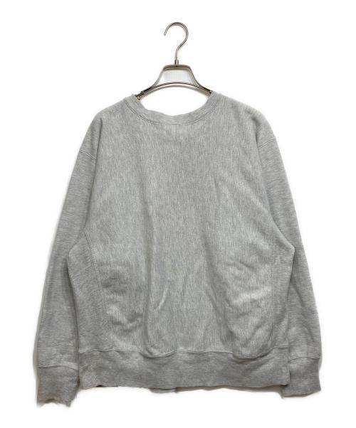 Champion REVERSE WEAVE（チャンピオン リバース ウィーブ）Champion REVERSE WEAVE (チャンピオン リバース ウィーブ) カレッジプリントスウェット グレー サイズ:Lの古着・服飾アイテム