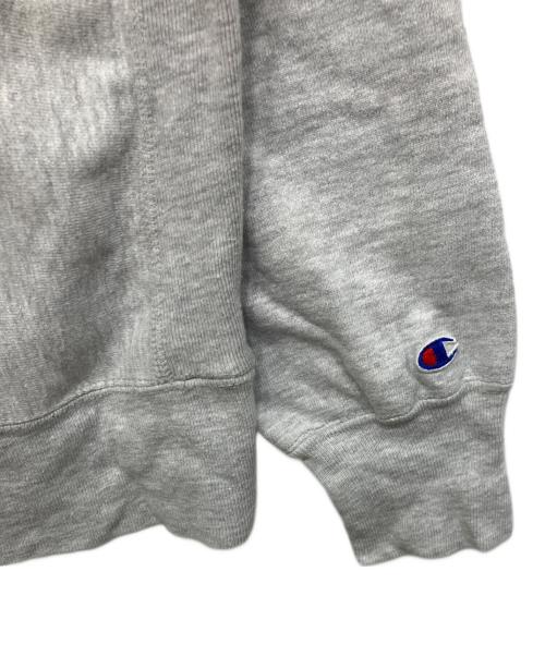 Champion REVERSE WEAVE（チャンピオン リバース ウィーブ）Champion REVERSE WEAVE (チャンピオン リバース ウィーブ) カレッジプリントスウェット グレー サイズ:Lの古着・服飾アイテム