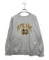 Champion REVERSE WEAVE（チャンピオン リバース ウィーブ）の古着「カレッジプリントスウェット」｜グレー