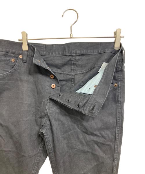 VISVIM（ビズビム）VISVIM (ビズビム) FLUXUS 11 デニムパンツ ブラック サイズ:2の古着・服飾アイテム