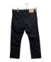 VISVIM (ビズビム) FLUXUS 11 デニムパンツ ブラック サイズ:2：11000円