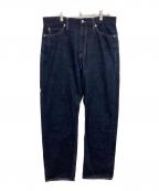 MOMOTARO JEANS桃太郎ジーンズ）の古着「スタンダード ストレート 14.7oz ジッパーフライ デニムパンツ」｜インディゴ