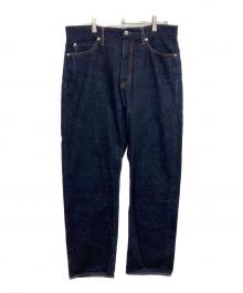 MOMOTARO JEANS（桃太郎ジーンズ）の古着「スタンダード ストレート 14.7oz ジッパーフライ デニムパンツ」｜インディゴ