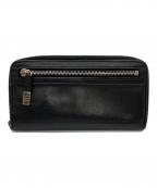 DIOR HOMMEディオール オム）の古着「フロントファスナーロングウォレット」｜ブラック
