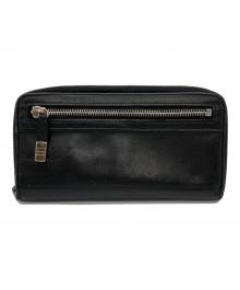 DIOR HOMME（ディオール オム）の古着「フロントファスナーロングウォレット」｜ブラック