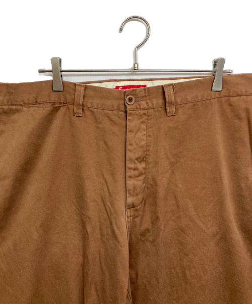 SUPREME（シュプリーム）Supreme (シュプリーム) Pin Up Chino Pant ブラウン サイズ:36の古着・服飾アイテム