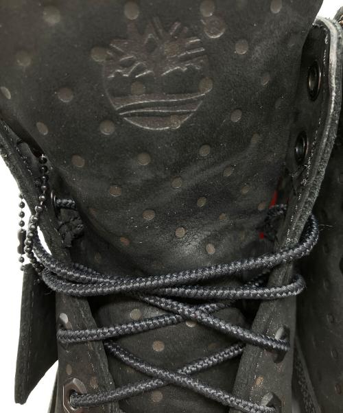 Timberland（ティンバーランド）Timberland (ティンバーランド) SUPREME (シュプリーム) COMME des GARCONS SHIRT (コムデギャルソンシャツ) 6-Inch Boot ブラック サイズ:9 1/2の古着・服飾アイテム