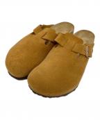 BIRKENSTOCKビルケンシュトック）の古着「Boston スウェードサンダル」｜ブラウン