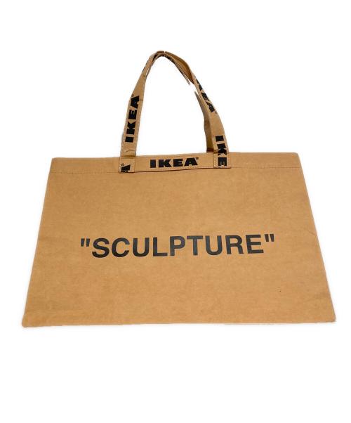 IKEA（イケア）IKEA (イケア) Virgil Abloh (ヴァージル・アブロー) ラージバッグ ブラウンの古着・服飾アイテム
