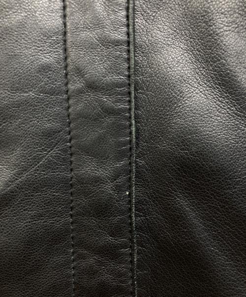 BALMAIN（バルマン）BALMAIN (バルマン) ラムレザージャケット ブラック サイズ:7の古着・服飾アイテム