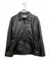 BALMAIN（バルマン）の古着「ラムレザージャケット」｜ブラック